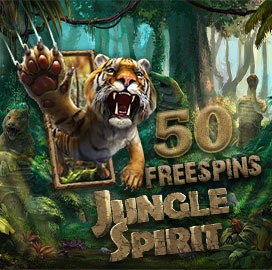 50 фриспинов в Jungle Spirit